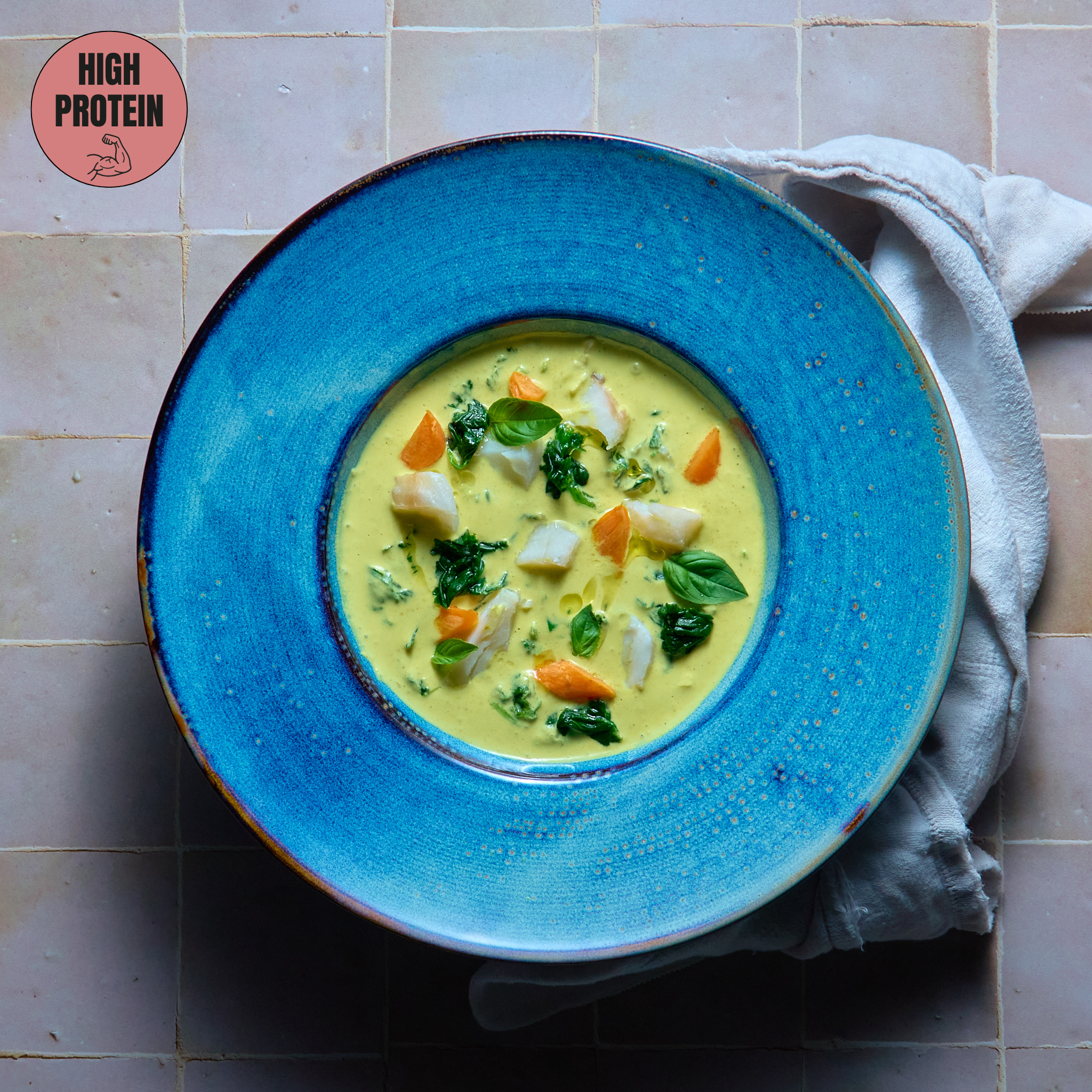 Curry Jaune de Poisson et Riz