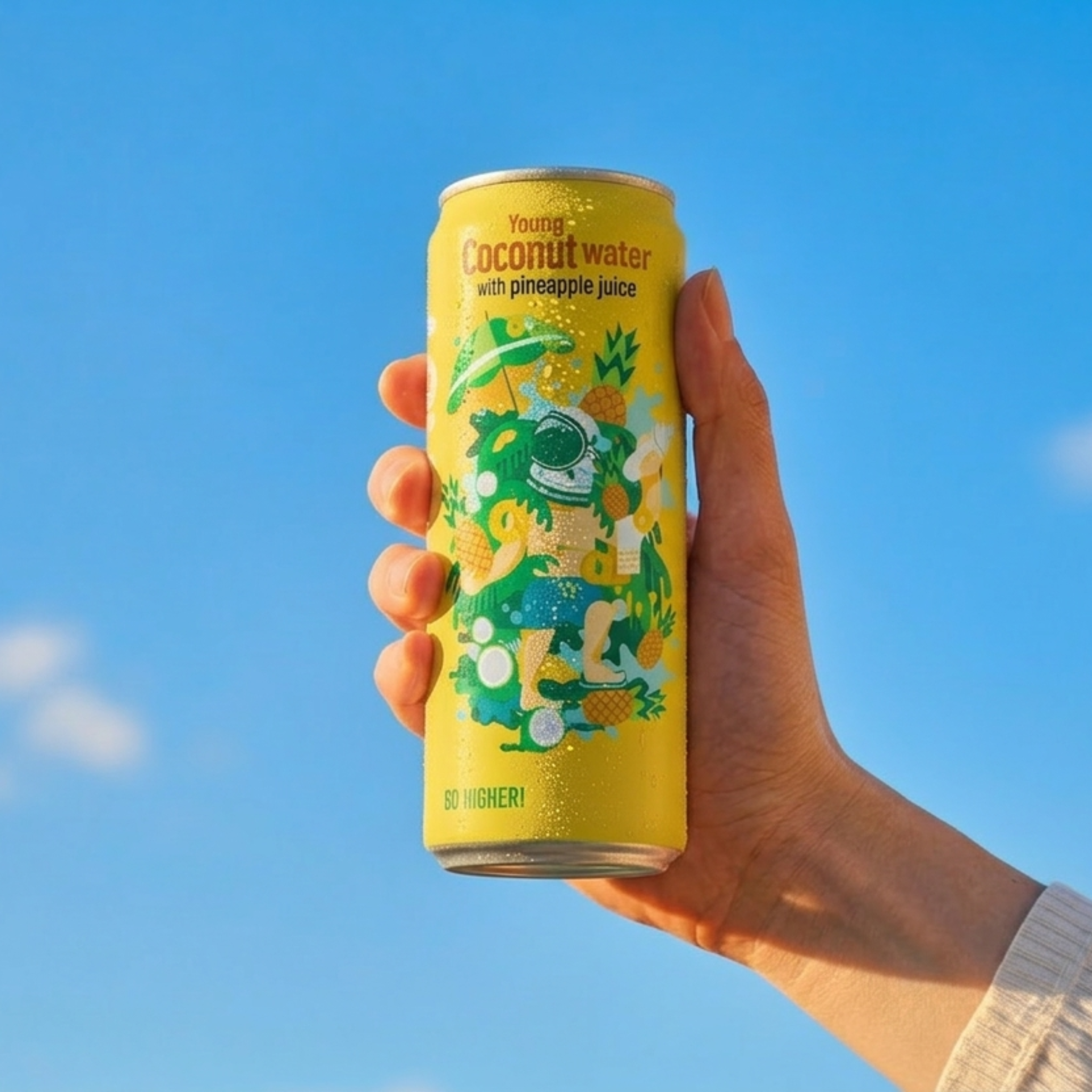 Eau de Coco avec Jus d'Ananas - Coconaut