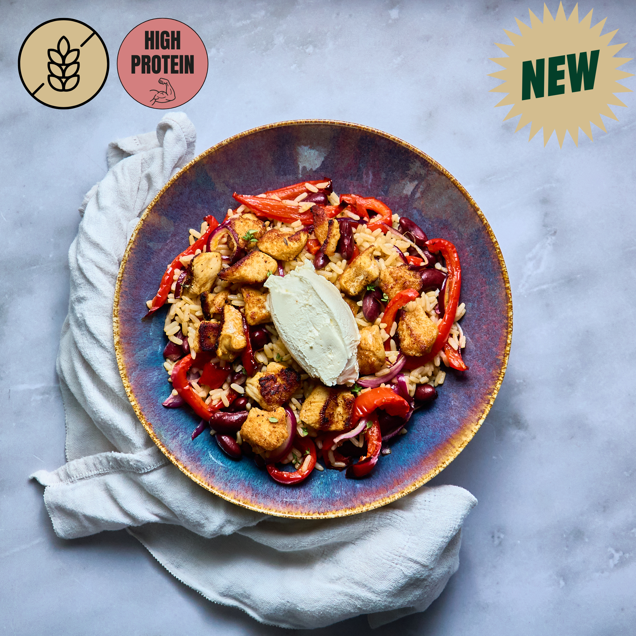 Fajita Bowl de Poulet