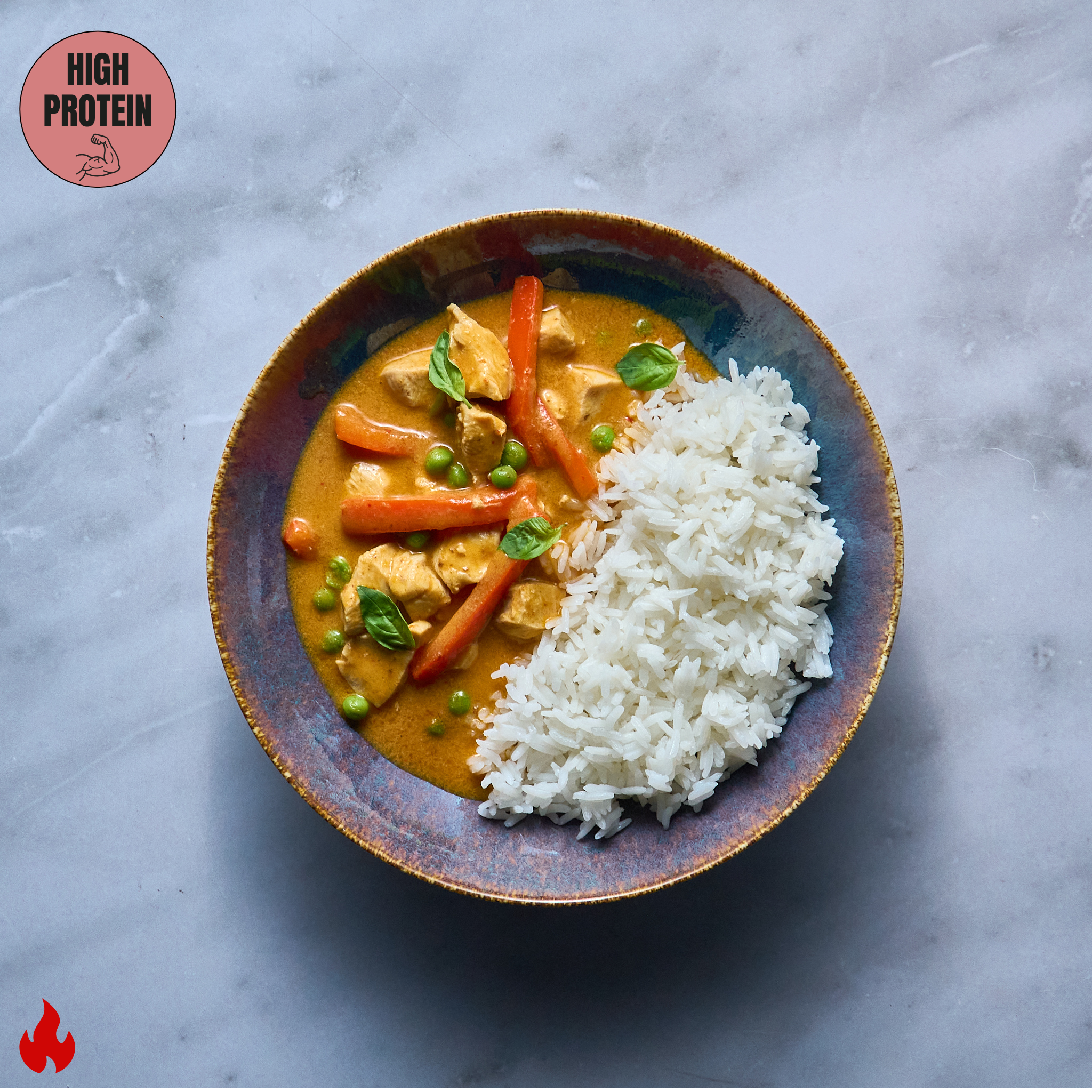 Curry Paneng au Poulet