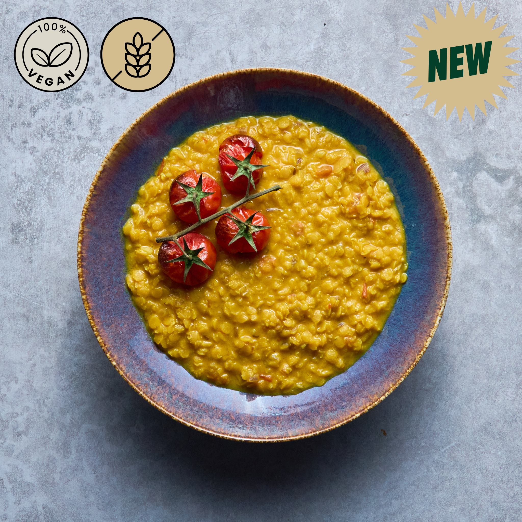 Dal au Coco et Tomates Confites