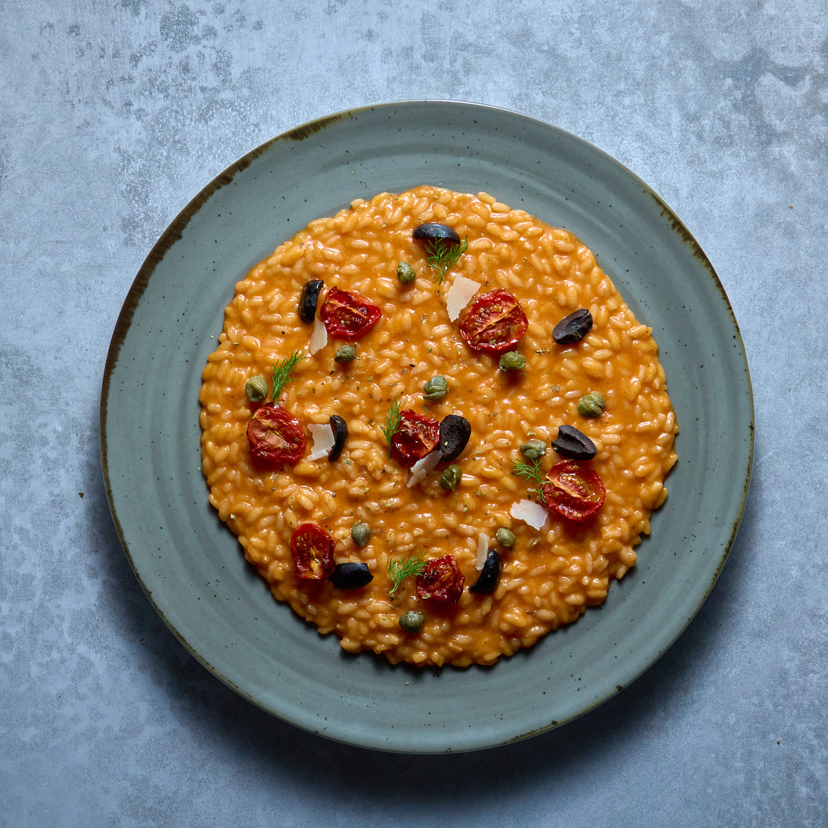 Risotto alla Puttanesca