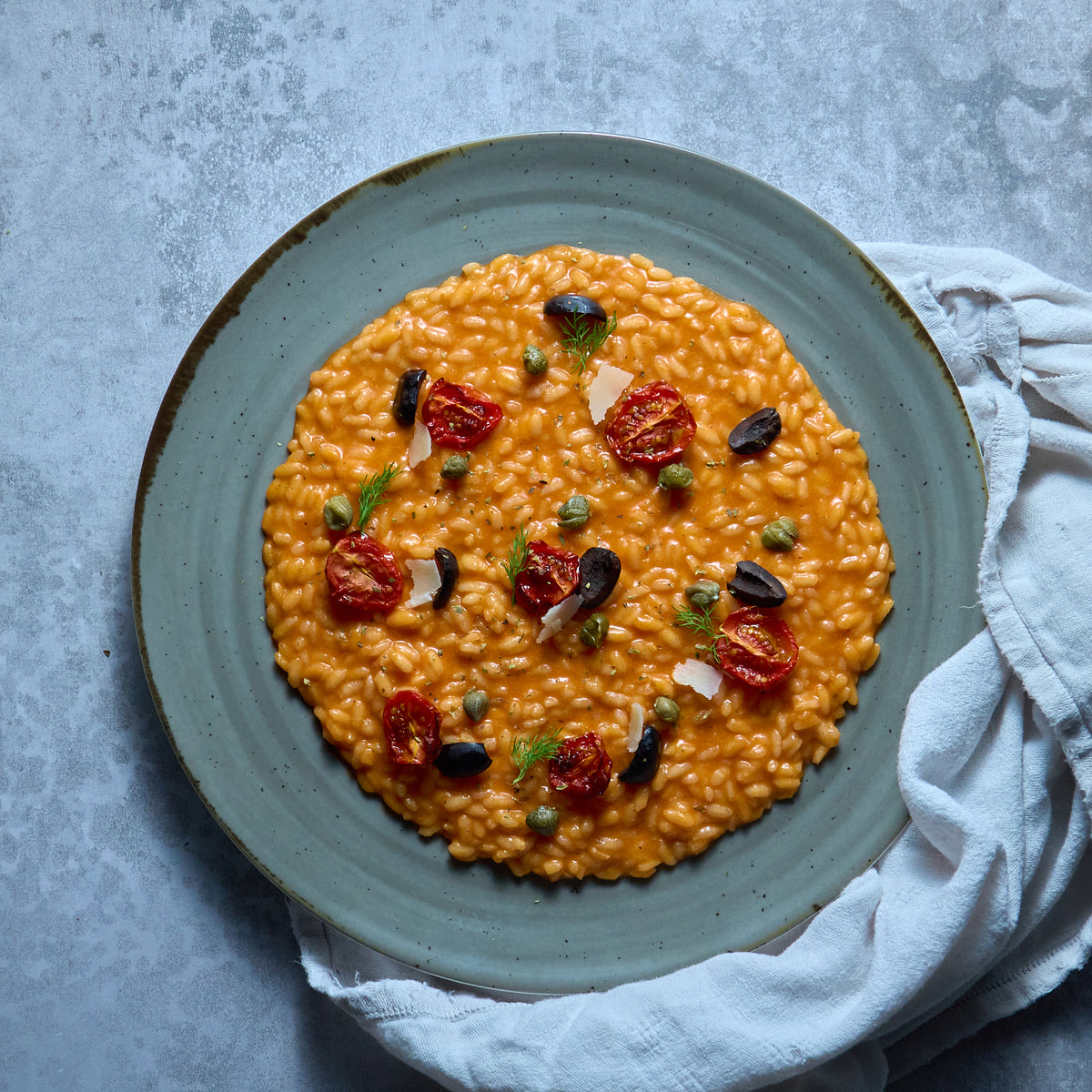 Risotto alla Puttanesca