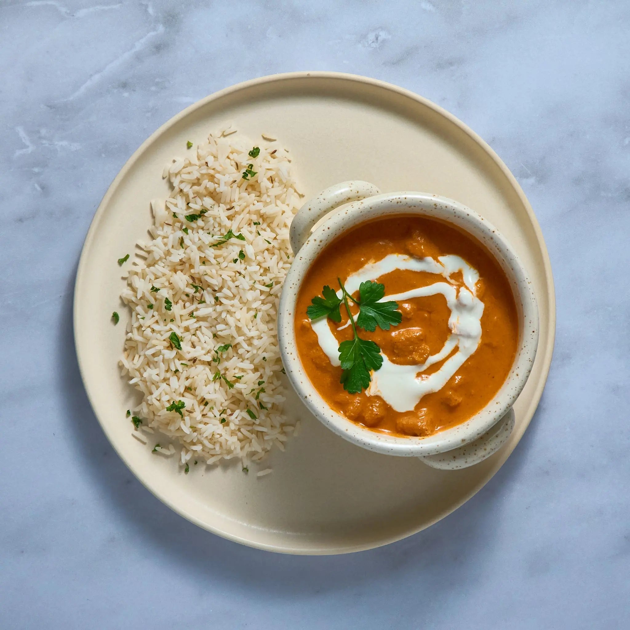 Poulet Tikka Masala avec Riz Basmati The Lunch Club