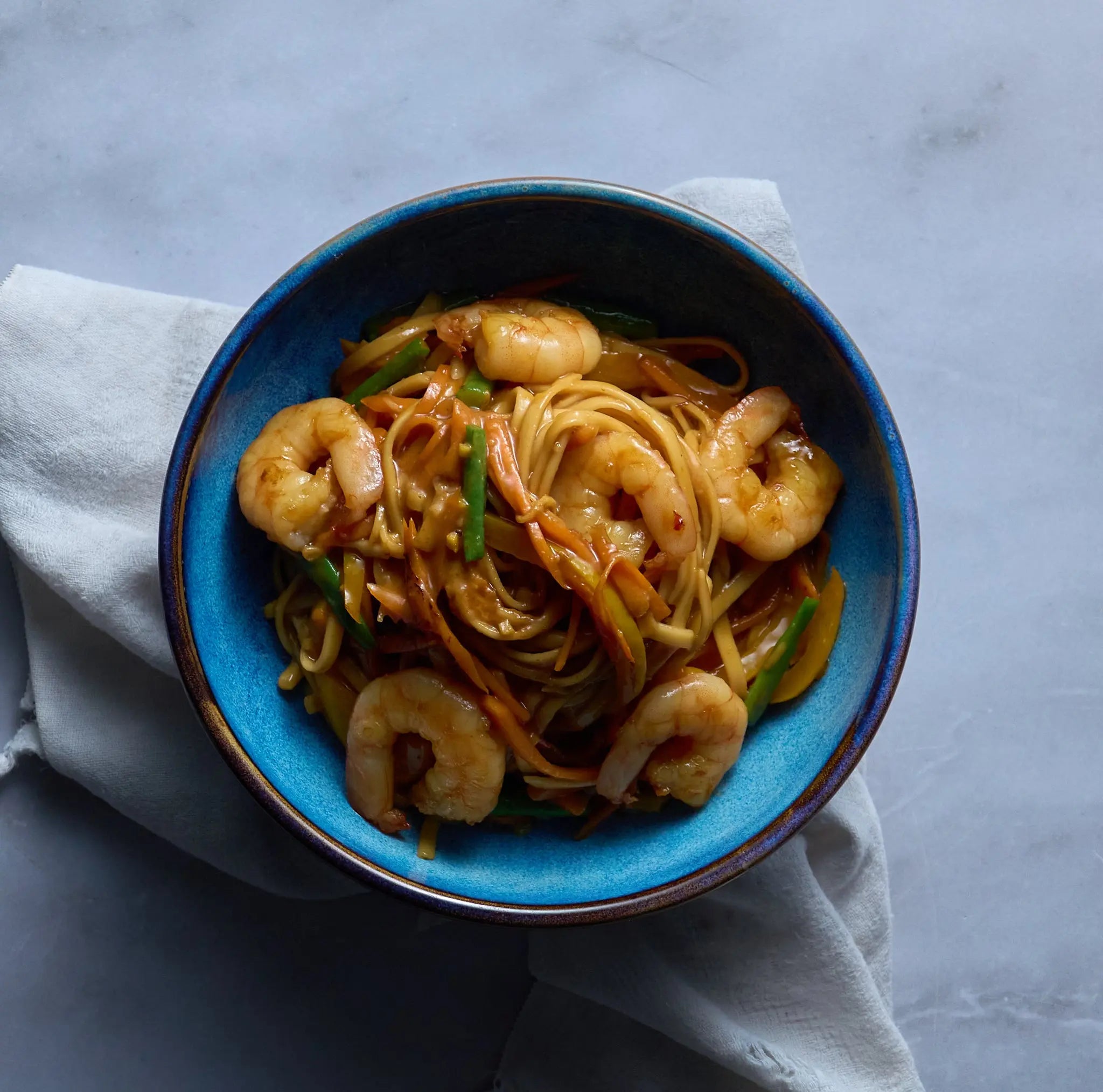 Nouilles Crevettes Cacahuètes The Lunch Club