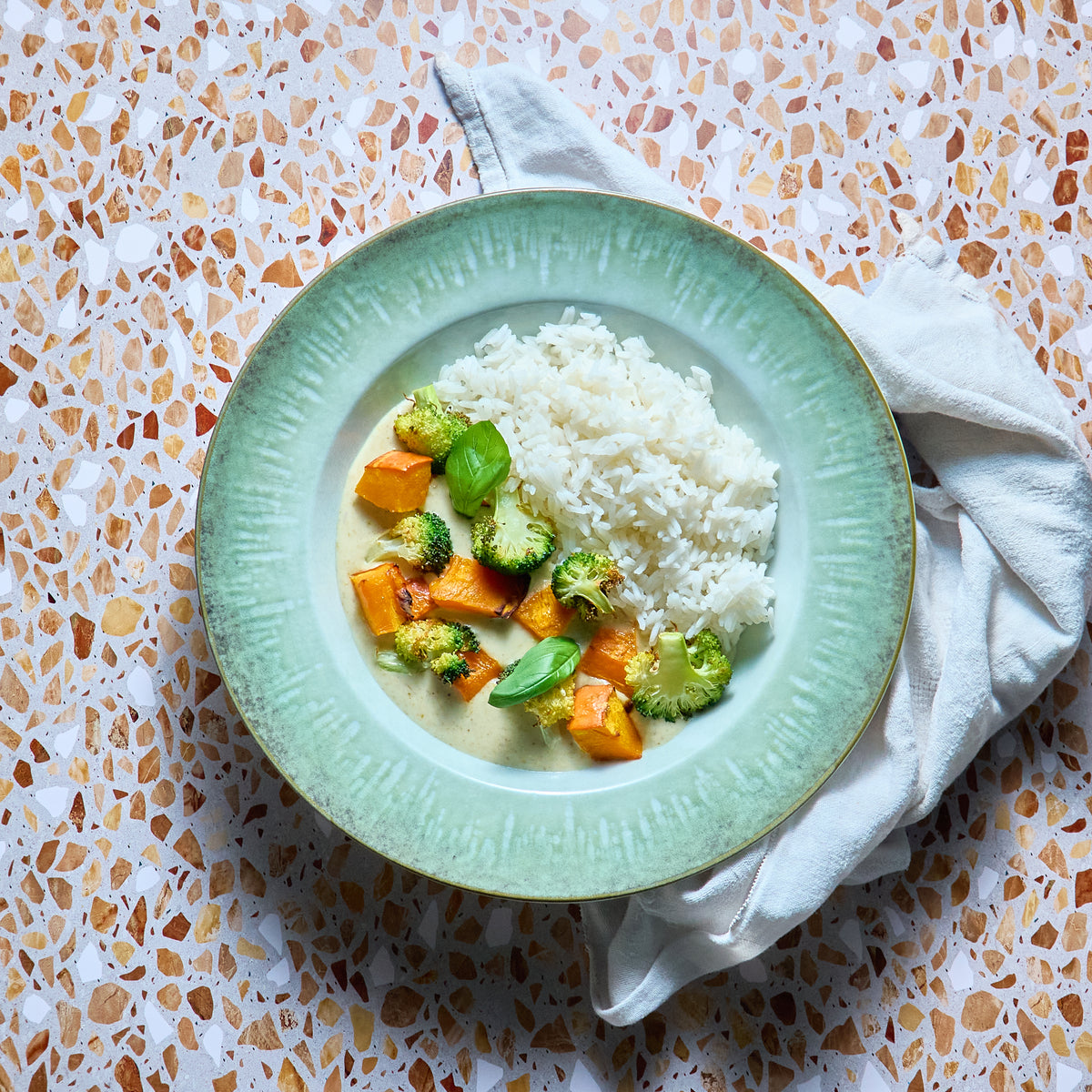 Curry Vert aux Légumes