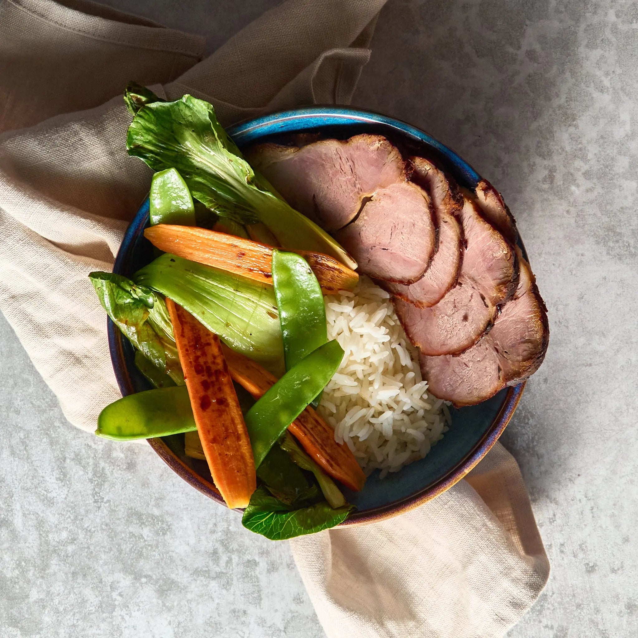 Rôti de Porc et Légumes de Saison The Lunch Club