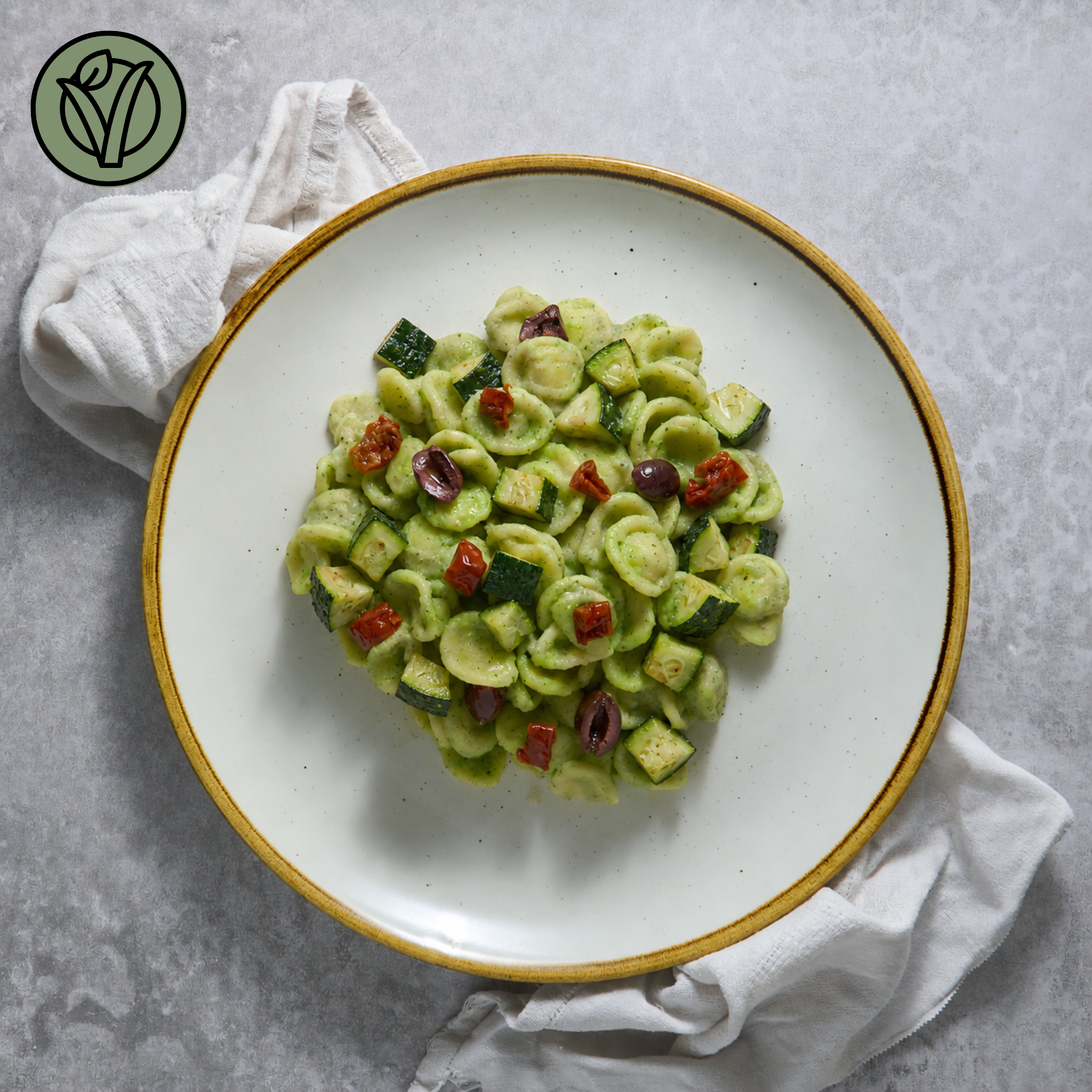 Orecchiette with Broccoli and Sun-Dried Tomates