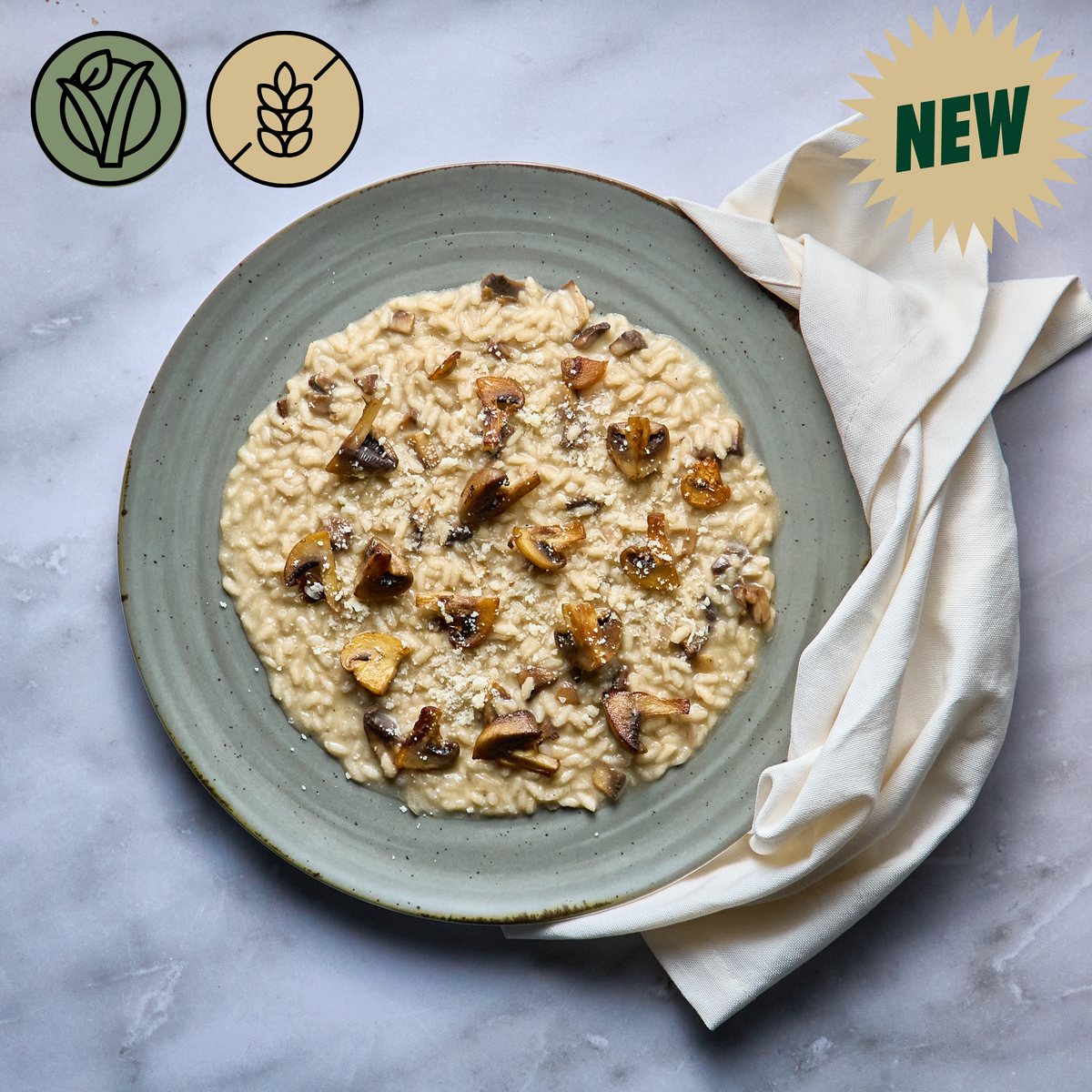 Risotto à la Truffe et Champignons