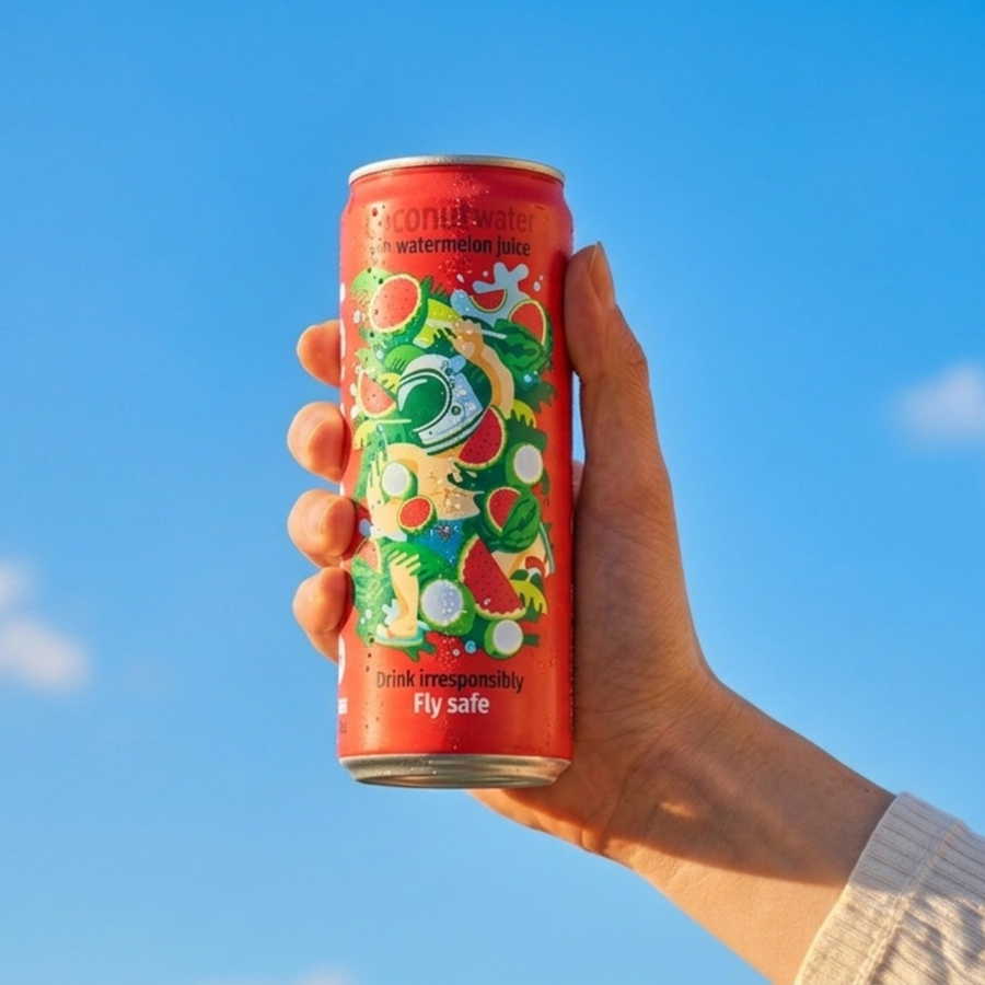 Eau de Coco avec Jus de Pastèque - Coconaut