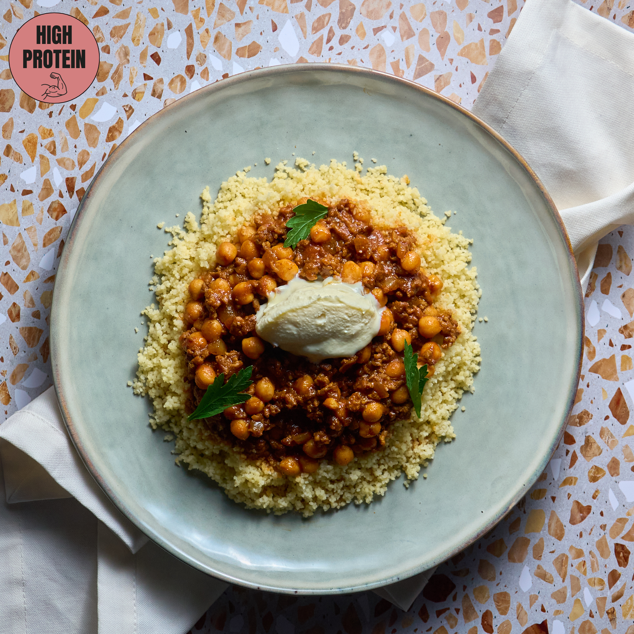 Couscous Oriental à la Viande Épicée