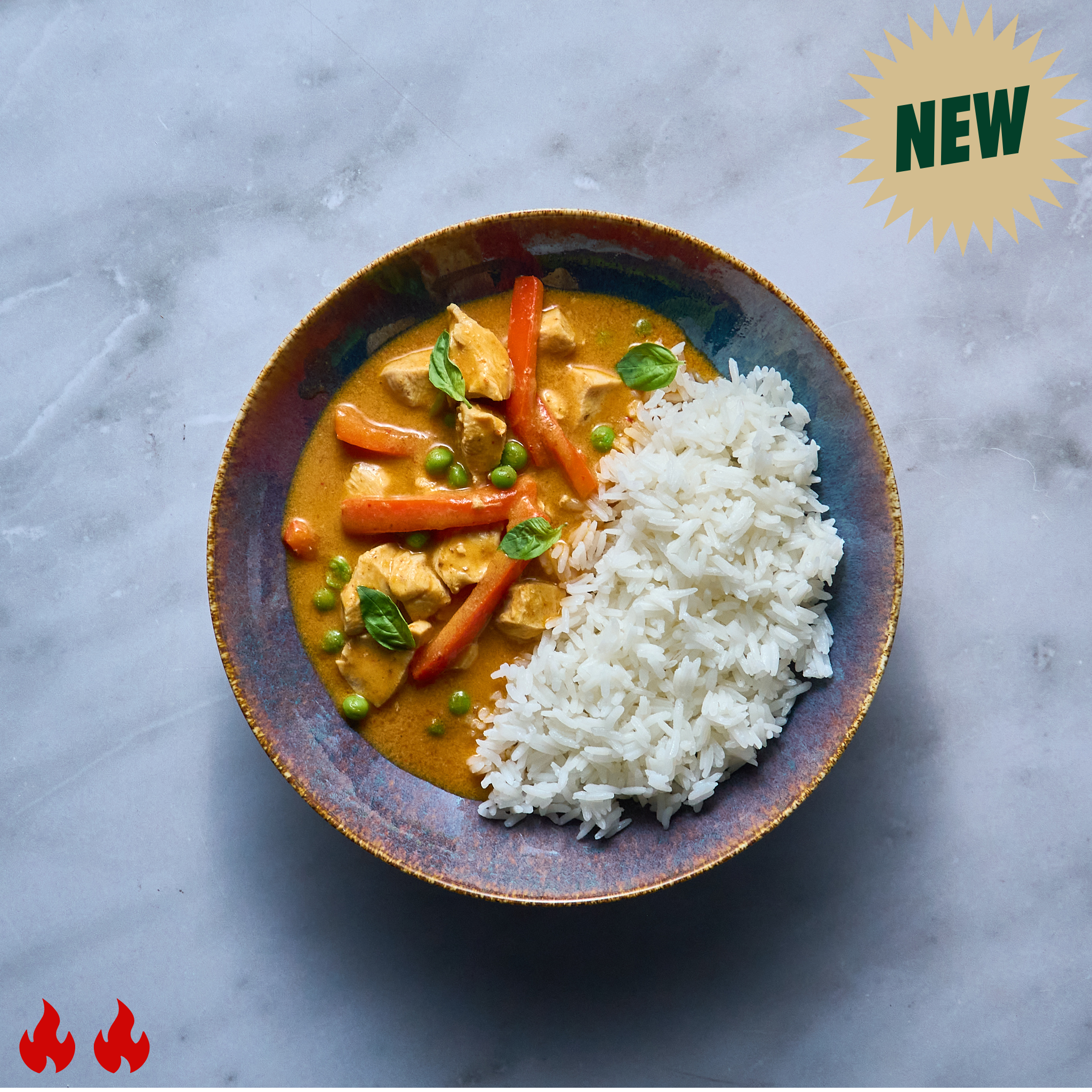 Curry Paneng au Poulet
