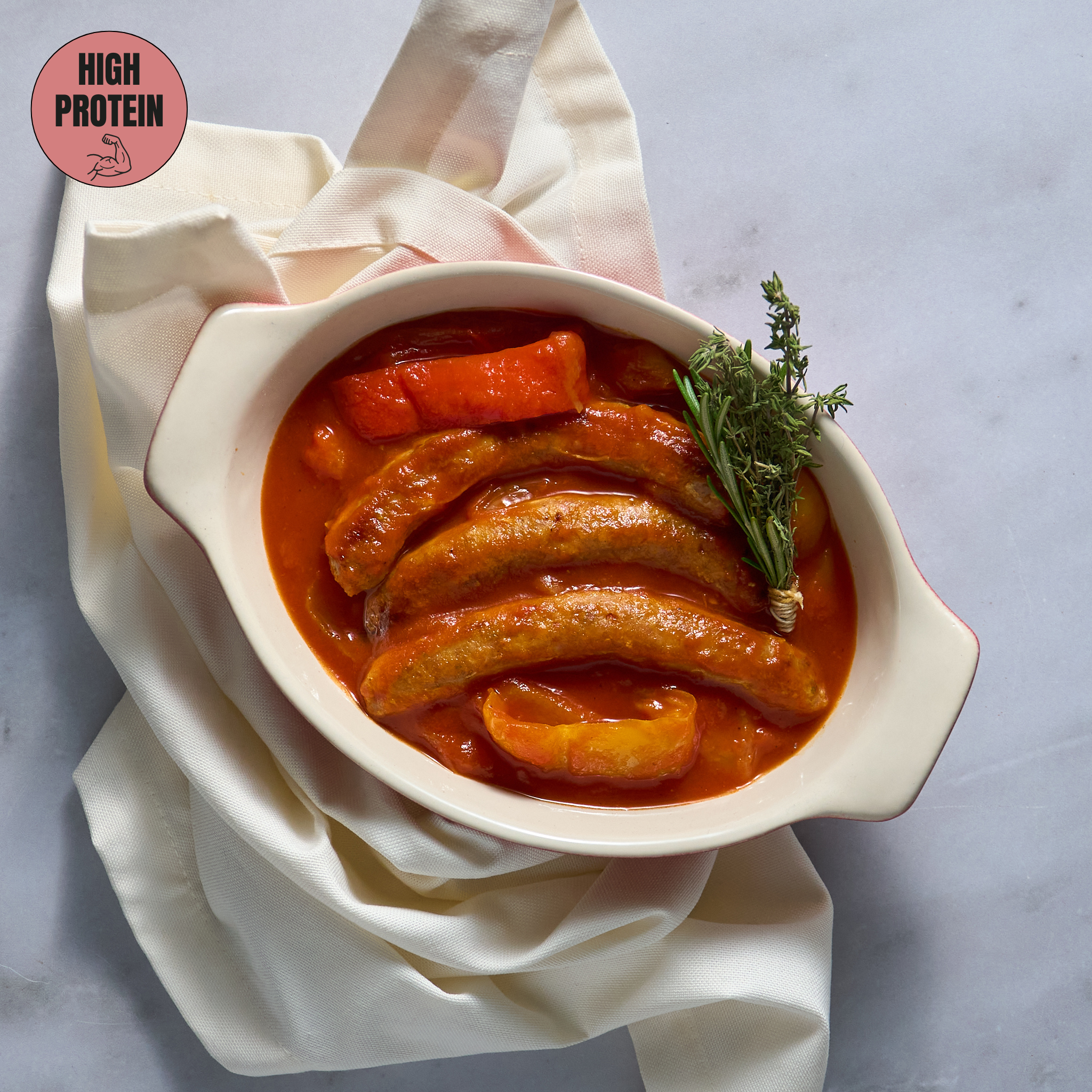 Peperonata con Salsicce 