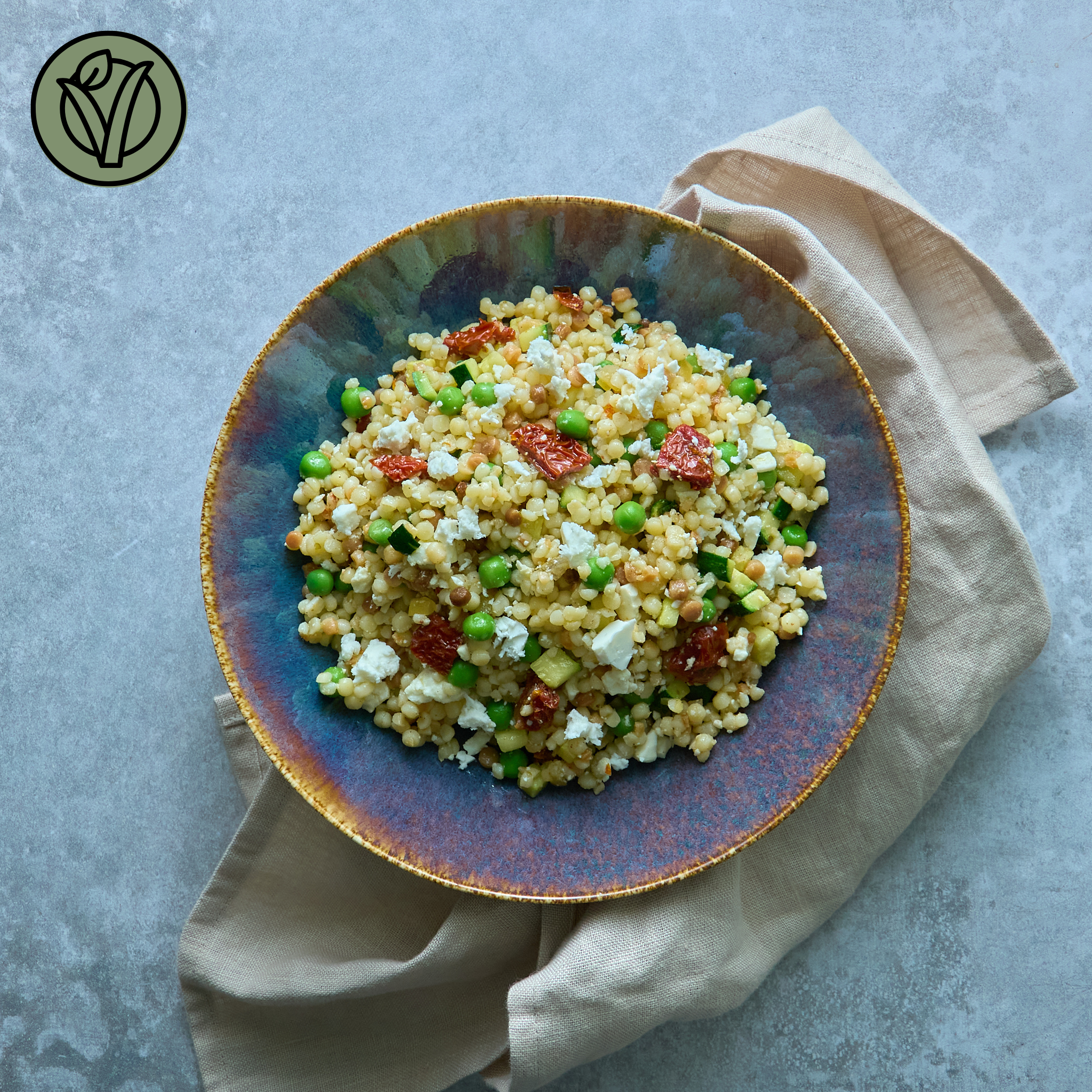 Insalata di Fregola Sarda con Menta & Limone