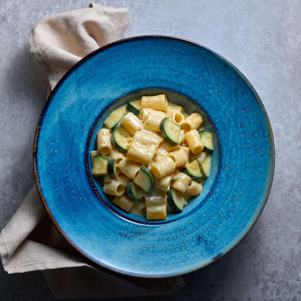 Pâtes au Citron et Courgette