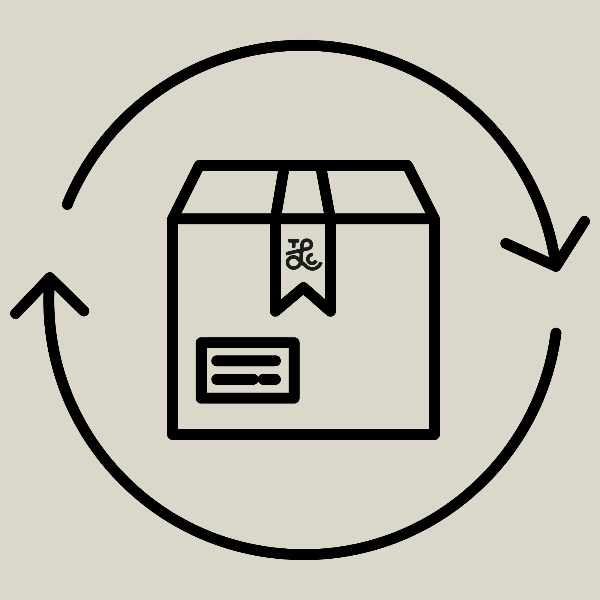 Étiquette de Retour