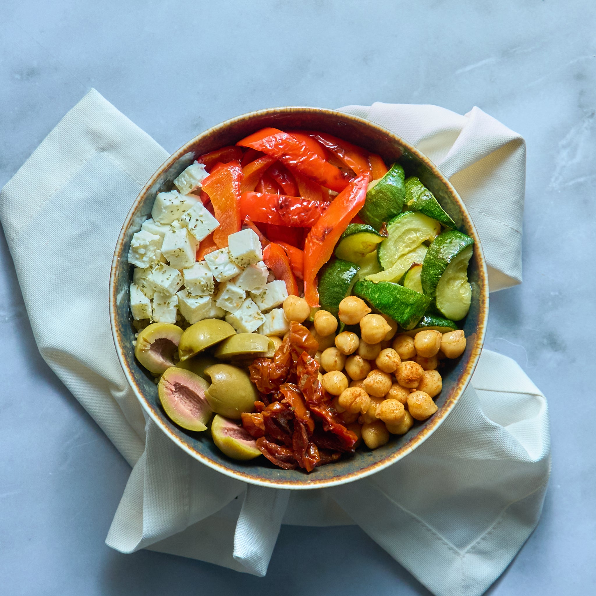 Buddha Bowl Grec de Quinoa