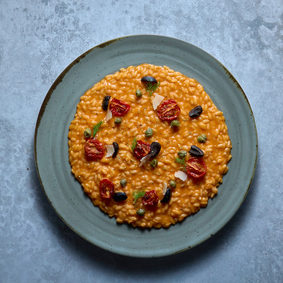 Risotto alla Puttanesca