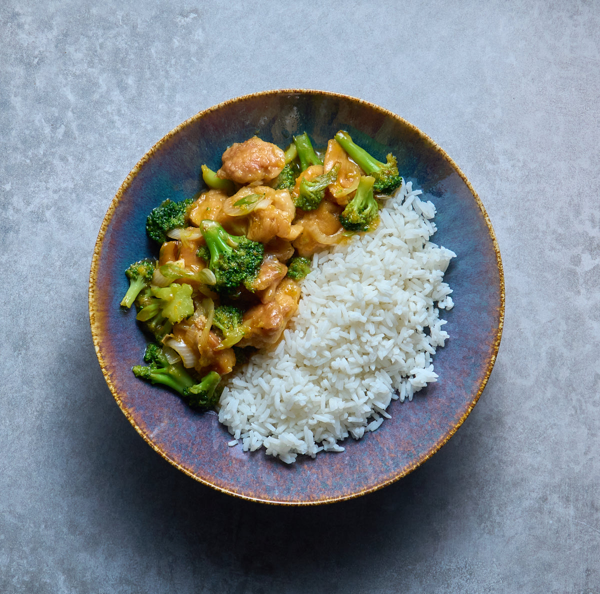 Poulet à l’Orange et Riz