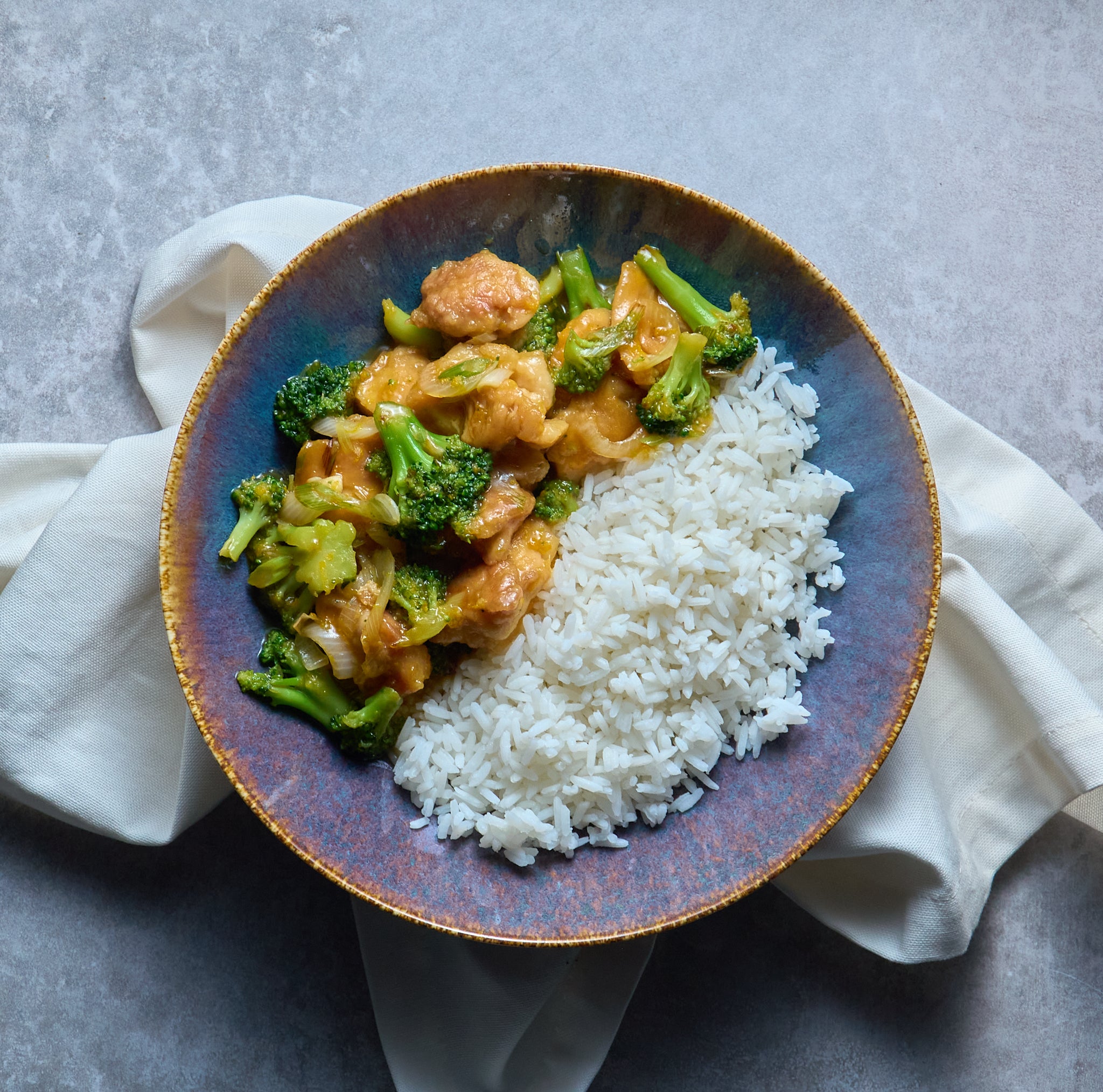 Poulet à l’Orange et Riz