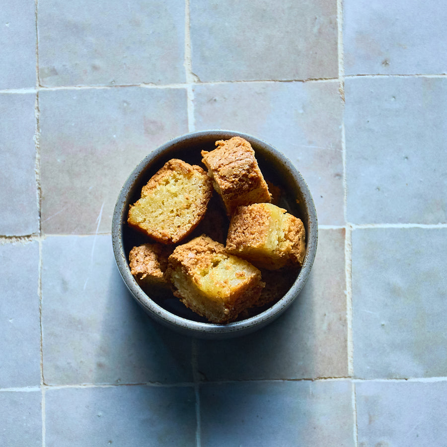 Blondie au Chocolat Blanc & Noix de Pécan